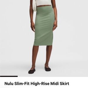 Lululemon Midi Skirt
